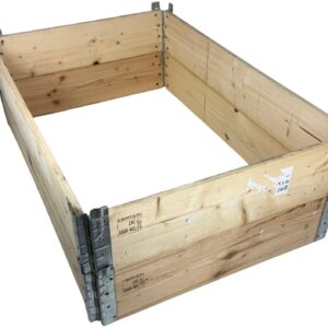 Pallet collar compost box - 2 tiers